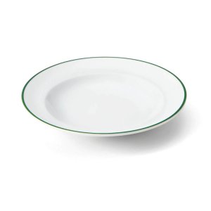 画像1: 【LIGNE リーニュ】24cmスープ皿　緑